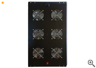 Блок вентиляторов (6шт) для установки в напольный шкаф серии RF глубиной 1000мм | RA.W.1006.002